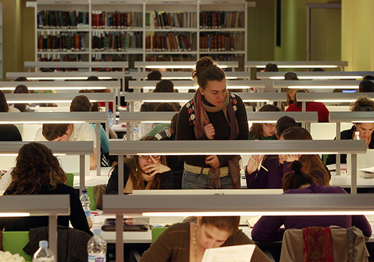 Apertura extraordinaria en Navidad de las bibliotecas de la Universitat