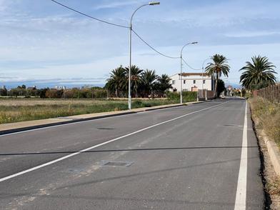 Finaliza una fase del acondicionamiento de la carretera Rochs de La Punta