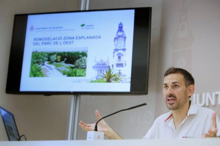 Remodelación de la zona central del histórico Parque del Oeste