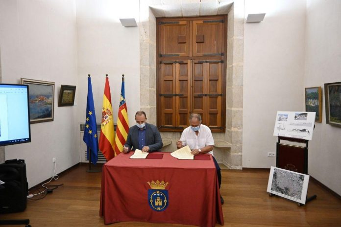 Firmado el convenio para la urbanización de la cuesta de San Miguel