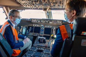 El aeropuerto de Castellón recibe el segundo Boeing 747-400 para su desmontaje